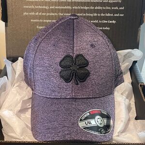 Black Clover Purple Men's Hat L/XL